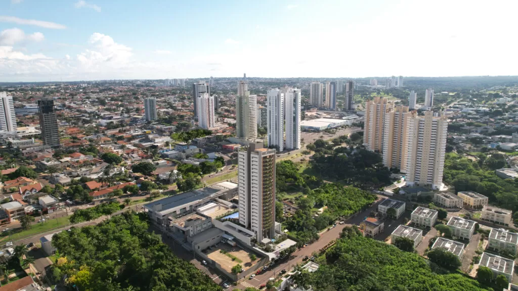 Vista panorâmica de Campo Grande MS — Cidade Morena